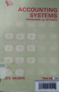 Accounting Systems: Procedures and Methods 3rd Ed
