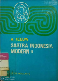 Sastra Indonesia Modern Jil. II