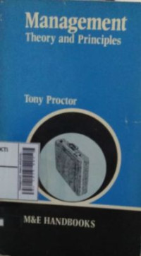 Management: Theory and Principles