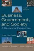 Business, Goverment, and Society: A Managerial Perpective Text and Cases