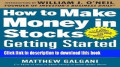 How to Make Money in Stocks Getting Started