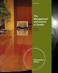 The Management And Control Of Quality 8th ed