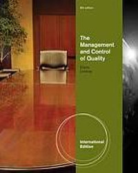 The Management And Control Of Quality 8th ed