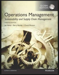 Operations Management: Sustainability and Supply Chain Management 20th Ed