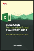 Buku Sakti Formula dan fungsi Excel 2007-2013