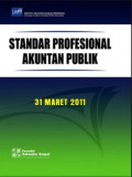 Standar Profesional Akuntan Publik 31 Maret 2011