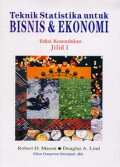 Tehnik Statistika : Untuk Bisnis Dan Ekonomi Ed.9 Jil.1