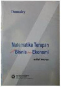 Matematika Terapan untuk Bisnis dan Ekonomi Ed. 2