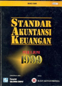 Standar Akuntansi Keuangan Per 1 Juni 1999