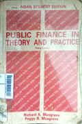 Public Finance In Theory And Practice 3rd Ed