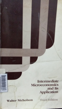Intermediate Microeconomics And Its Application 3th Ed.