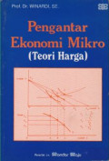 Pengantar Ekonomi Mikro : teori Harga