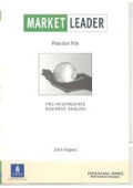 Market Leader Pratice File Pre-Intermediate Business English