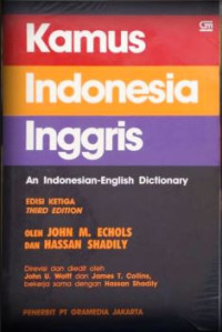 Kamus Indonesia - Inggris Ed. 3