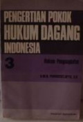 Pengertian Pokok Hukum Dagang Indonesia 3 : Hukum Pengangkutan