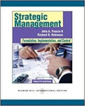 Startegic Management : Formulation, Implementation, and Control 12th Ed