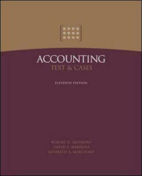 Image of Accounting : Text And Cases 11th Ed