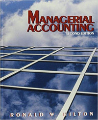 Image of Managerial Accounting 2nd Ed