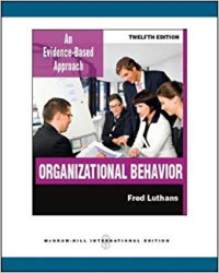 Image of Organizational Behavior : An Evidence-Based Approach 12th Ed