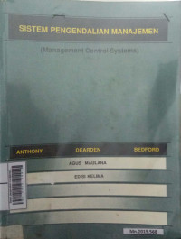 Image of Sistem Pengendalian Manajemen Ed.5 Cet. 6