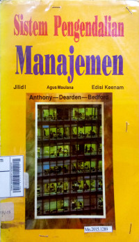 Image of Sistem Pengendalian Manajemen Ed.1 Jil.1
