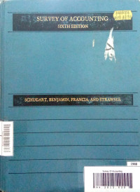 Image of Survey Of Accounting 6th Ed