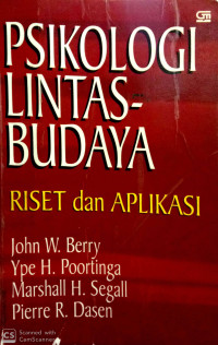 Image of Psikologi Lintas Budaya : Riset Dan Aplikasi