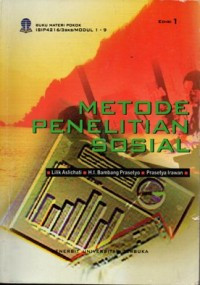 Image of Metode Penelitian Sosial