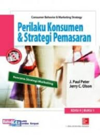 Image of Perilaku Konsumen & Strategi Pemasaran Ed. 9 (BUKU 2)