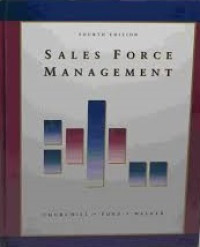 Image of Sales Force management 4th Ed
