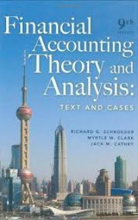 Image of Financial Accounting Theory And Analysis : Text And Cases 9th Ed