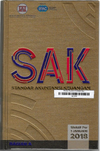 Image of Standar Akuntansi Keuangan Bagian A 2018