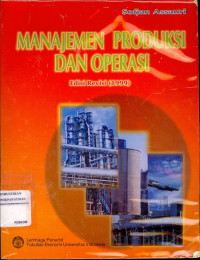 Image of Manajemen Produksi Dan Operasi Ed.Revisi (1999)