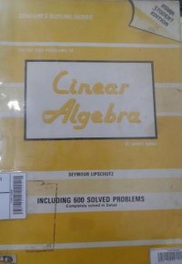 Image of Linear Algebra : Si Metric Edition