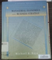 Image of Managerial Economics and Business Strategy 2nd Ed