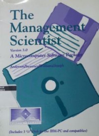 Image of The Management Scientist: Version 30 A Microcomputer Software Package