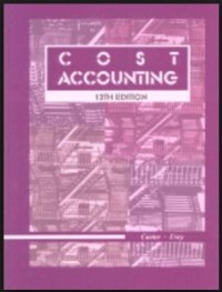 Image of Cost Accounting 13th Ed