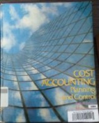 Image of Cost Accounting: Planning and Control 8th Ed