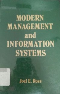 Image of Modern Management and Information Systems