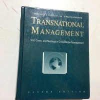Image of Transnational Management : Text, Cases, and Readings in Cross-Border Management