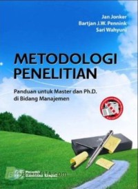 Image of Metodologi Penelitian: Panduan untuk Master dan Ph.D di Bidang Manajemen