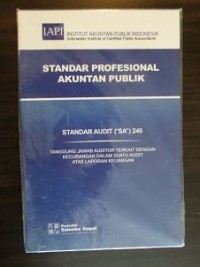 Image of Standar Profesional Akuntan Publik: Standar Audit (