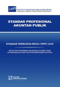 Image of Standar Profesional Akuntan Publik: Standar Perikatan Reviu (