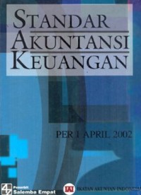 Image of Standar Akuntansi Keuangan Per 1 April 2002