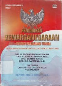 Image of Pendidikan Kewarganegaraan : Untuk Perguruan Tinggi Ed. 1