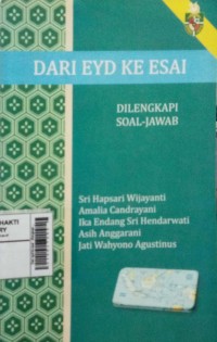Image of Dari EYD Ke Esai : Dilengkapi Dengan Soal-Jawab