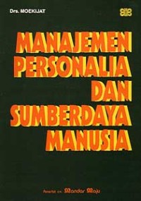 Image of Manajemen Personalia dan Sumberdaya Manusia