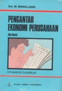 Image of Pengantar Ekonomi Perusahaan Ed. Revisi