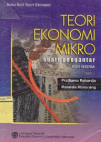 Image of Teori Ekonomi Mikro : Suatu Pengantar Ed. Revisi