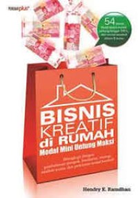 Image of Bisnis Kreatif di Rumah, Modal Mini, Untung Maksi